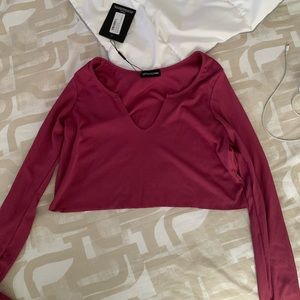 Pretty little thing crop top